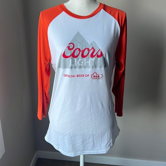 The Authentic T-Shirt Company “Coors Light” Long Sleeve Shirt - Picture 1 of 8